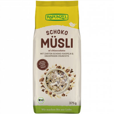 muesli al cioccolato con amaranto vegan (375gr)